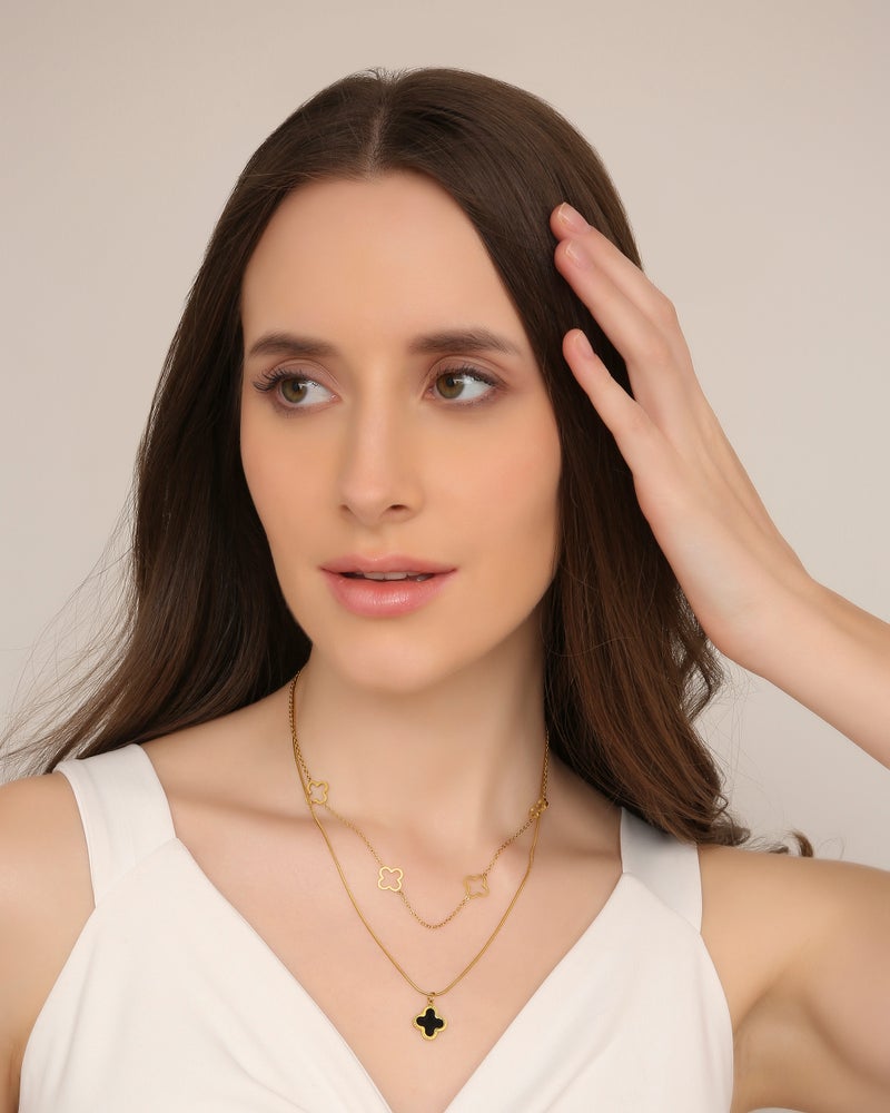 TAAHIRA Danna Layered Necklace - Image 4